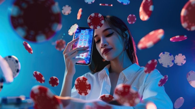 Antarmuka permainan Hacksaw Gaming di aplikasi gacor899 menunjukkan lobby game dengan ikon slot dan live table